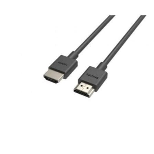 Cable HDMI Philips SWV5702 4K 2m HDR 48Gbps eARC 28AWG Macho-Macho Negro
