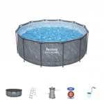 Piscina Redonda Tubular 366x122 cm