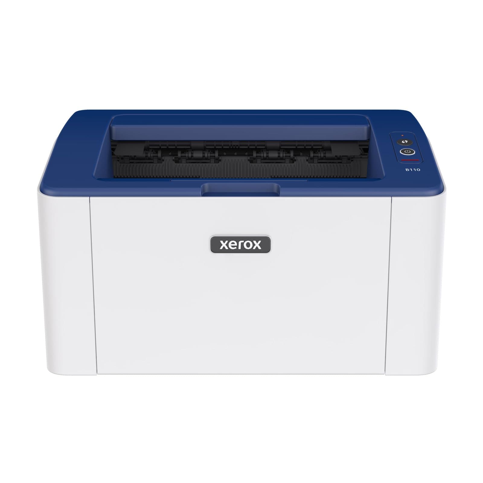Xerox Impresora láser inalámbrica Mono B110 - Impresora compacta A4 de sobremesa, rápida 20ppm, Lista móviles, Wi-Fi, Apple AirPrint, Mopria