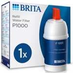 BRITA Filtro de Agua P1000 | 1 Unidad | Compatible con Sistema de Filtración mypure | Filtra hasta 1.200L | Reduce cal, cloro y metales