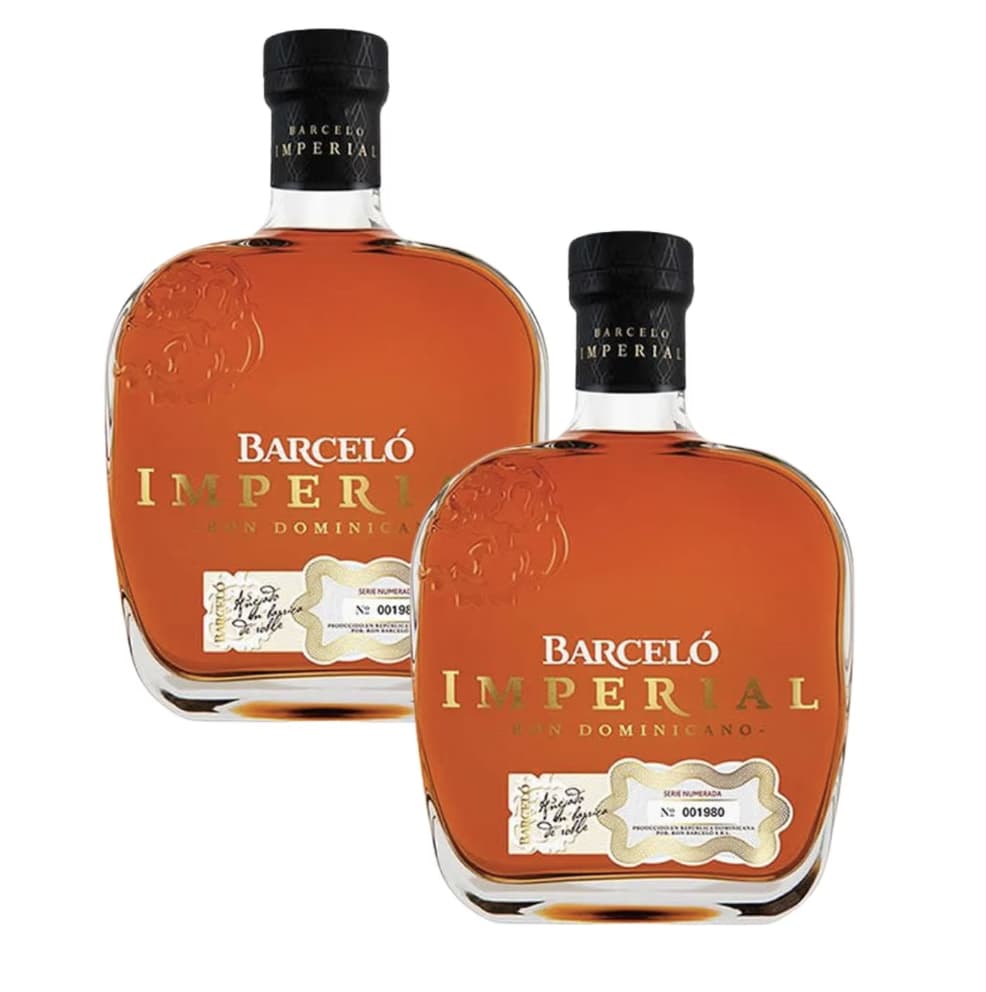 Ron Barceló Imperial Dominicano Pack 2 botellas 38% (Envio desde España)