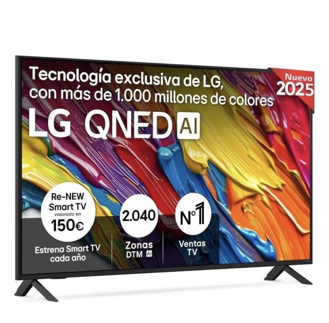 TV LG QNED 43QNED84A6C 43" 4K Ultra HD Smart TV WiFi Bluetooth VRR HDR10