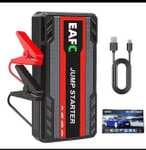Arrancador de Coches EAFC 600A, Banco de Energía Portátil, Potenciador de Batería de Coche 12V, l