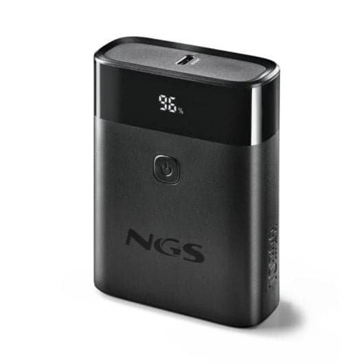 Batería Externa NGS 10000mAh 22,5W Power Delivery 3.0 Quick Charge Pantalla LED