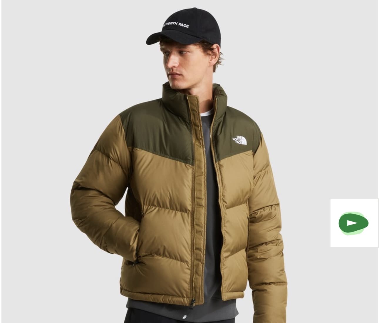 Chaqueta para hombre Saikuru The North Face - Verde pardo