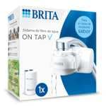 BRITA Sistema de Filtración On Tap V | Grifo con Filtro de Agua Incluye 1 Cartucho | Filtra hasta 600L