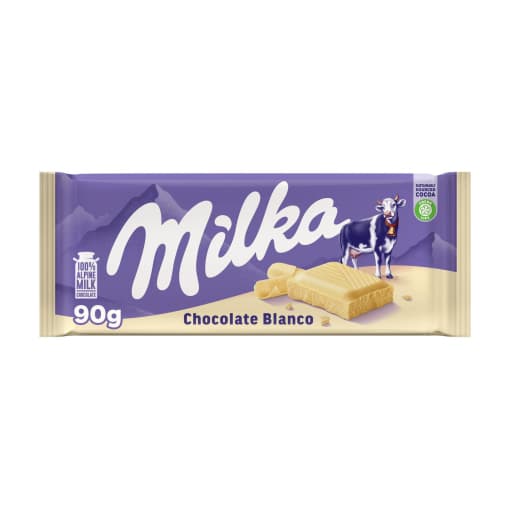7 Tabletas de Chocolate Blanco Milka (a 0,38€/tableta descontando promociones)