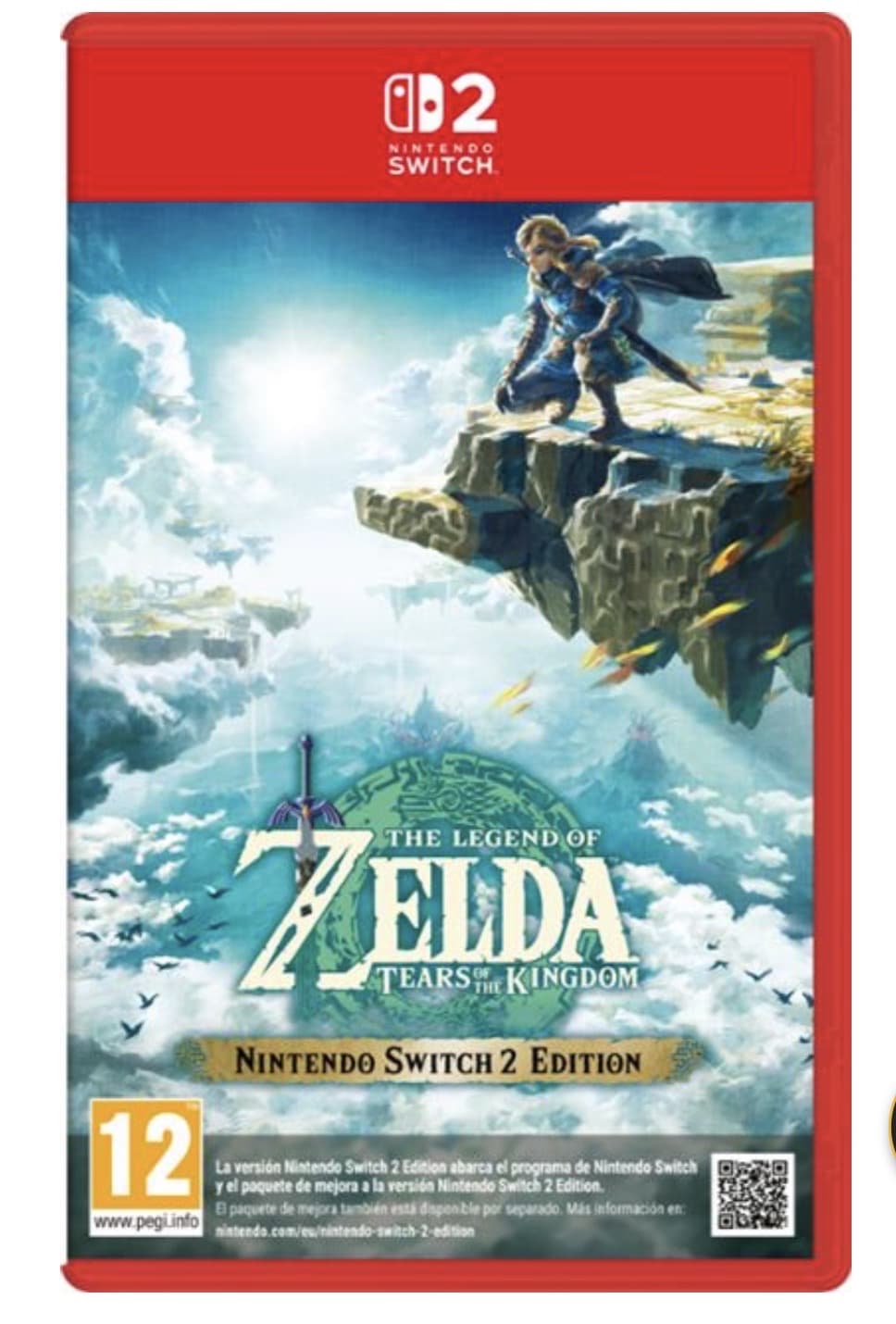 The Legend of Zelda: Tears of The Kingdom Nintendo Switch 2