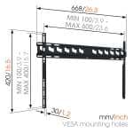 Vogel's Soporte de pared fijo Vogel's MA 4000B1 para TV hasta 80". Recogida gratis en tienda
