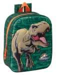 Mochila guarderia 3D Jurassic World Safta verde oscura/el Corte ingles