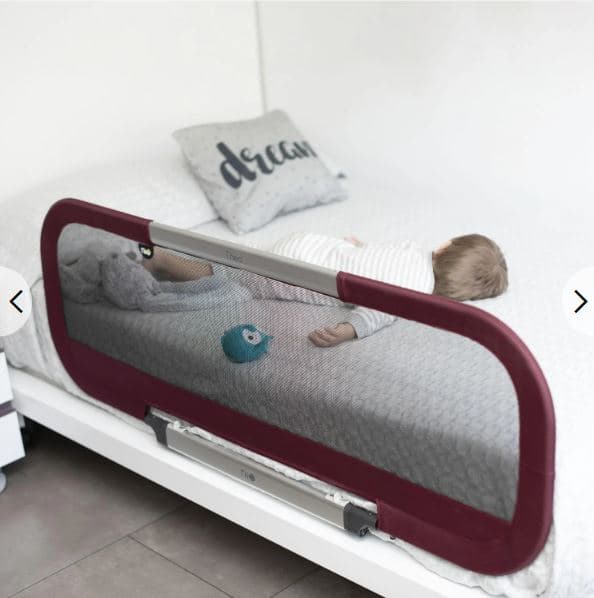 Barrera de cama plegable Thea de Olmitos, 140 × 40 cm.