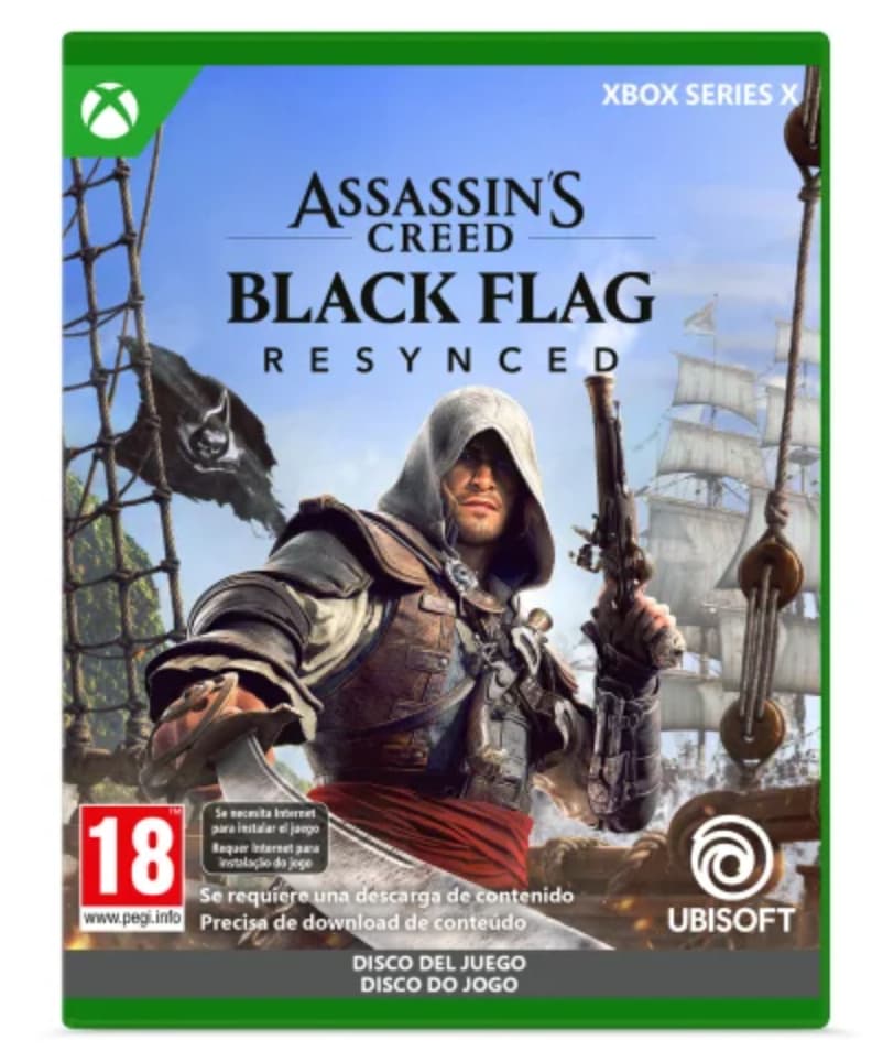 Preventa: Assassin's Creed Black Flag Resynced - Xbox Series X (Edición Física)
