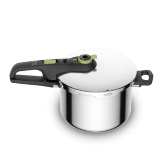 Reaco/ como nuevo Olla a presión Tefal YS22Z10 6L Acero Inoxidable Compatible Inducción y Gas 22cm