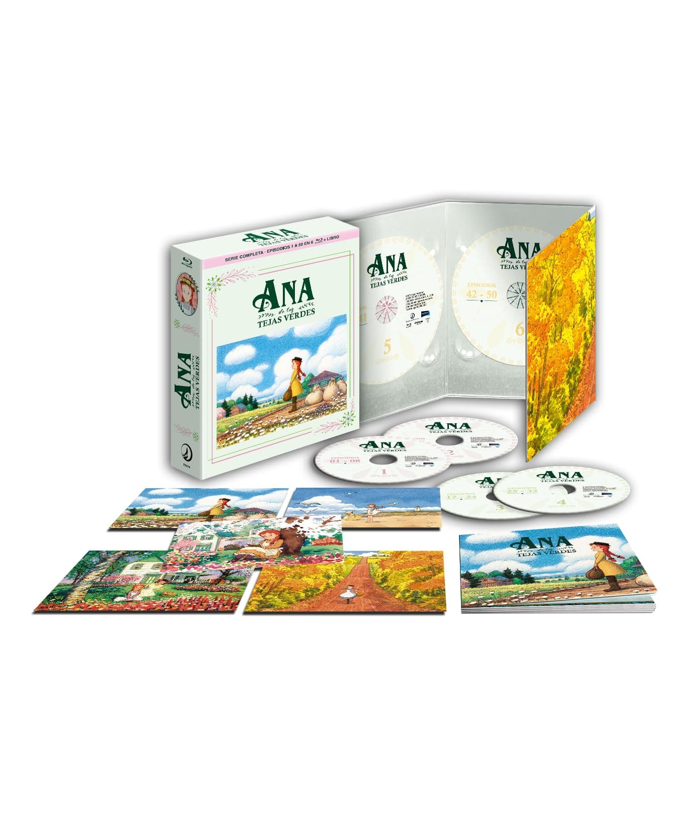 Ana de las Tejas Verdes Serie Completa Blu-ray