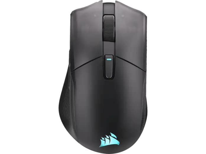 Ratón gaming - Corsair Harpoon V2, Inalámbrica con cable, 26000 dpi, Negro