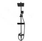 Juego de grifo de baño de latón contemporáneo con mezclador frío y caliente