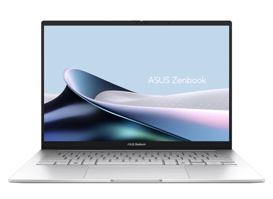 Portátil ASUS Zenbook 14 OLED (Intel Core Ultra 5 225H, 16GB RAM, 1TB SSD, 14", Windows 11, diseño ultraligero, Plata, teclado español)