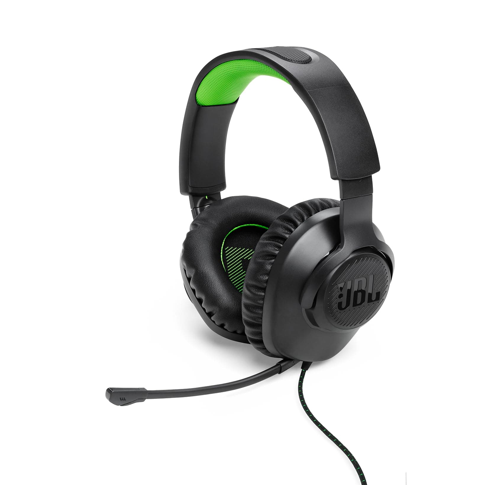 JBL Quantum 100X Auriculares para gaming con diadema, con micrófono de brazo desmontable