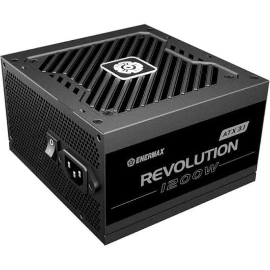 ENERMAX Revolution ATX 3.1 1200 W | Fuente de alimentación para PC ATX 3.1 Totalmente Modular | PCIe 5.1 | 80 Plus Gold TIER A