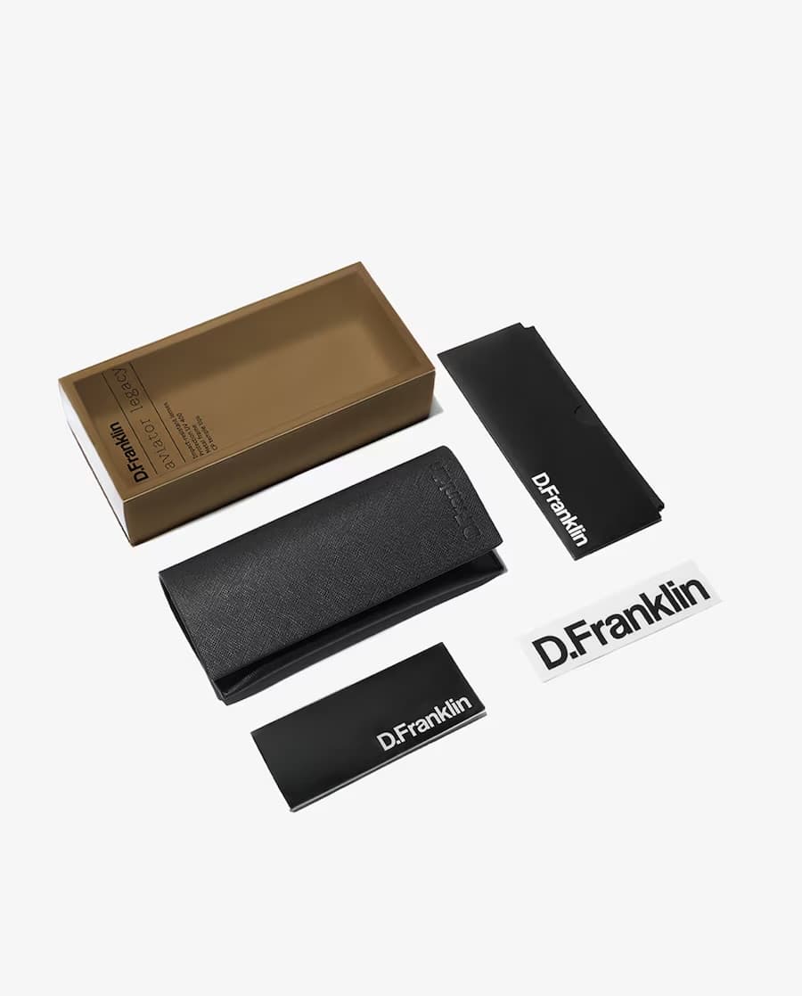 Gafas de sol Unisex Dr Franklin lentes ahumadas marrones
