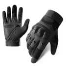 Guantes de moto compatibles con pantalla táctil y transpirables
