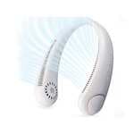 Ventilador De Cuello 3 Velocidades Potente - Bateria Larga Duracion - USB Recargable - LIGERO Y SILENCIOSO