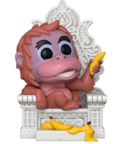 Figura Funko Disney El libro de la selva Rey Louie en trono