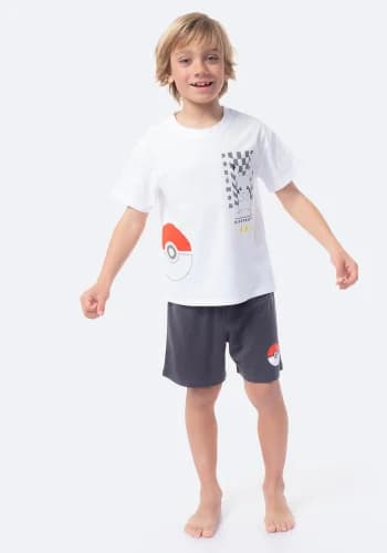 Set de pijama patalón y camiseta de Niño POKEMON tallas de 5 a 14años