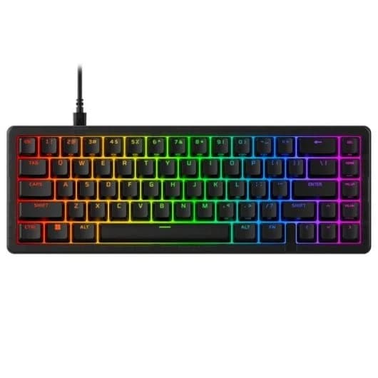 HyperX Alloy Origins 2 65% Teclado mecánico compacto hot-swappable RGB switch red Layout ES