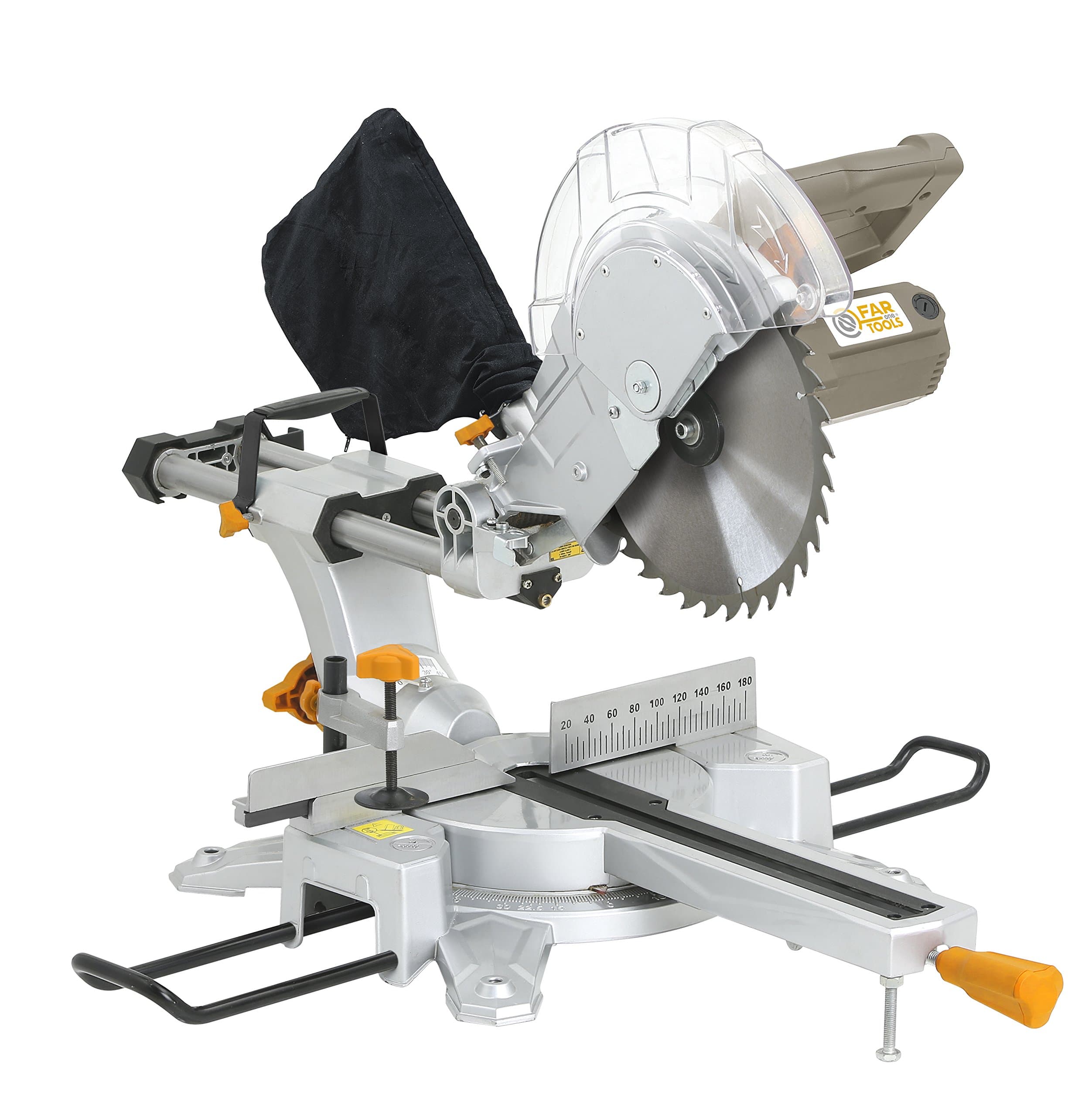 Sierra ingletadora radial laser