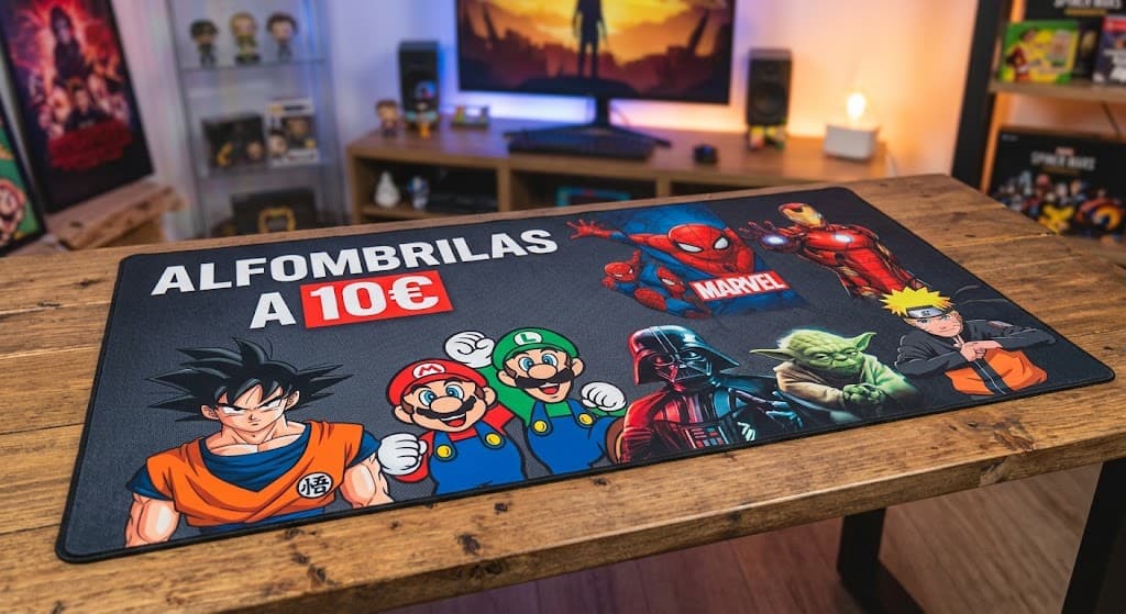 Recopilación de alfombrillas XL FNAC por 10€