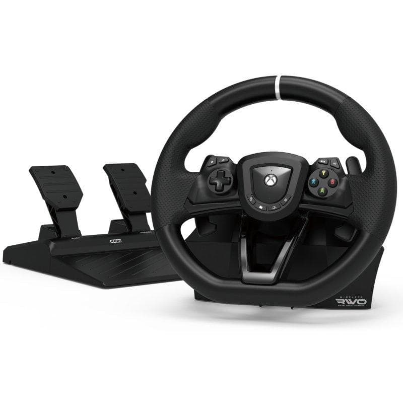 Volante Hori Overdrive inalámbrico para Xbox y PC con pedales inalámbricos