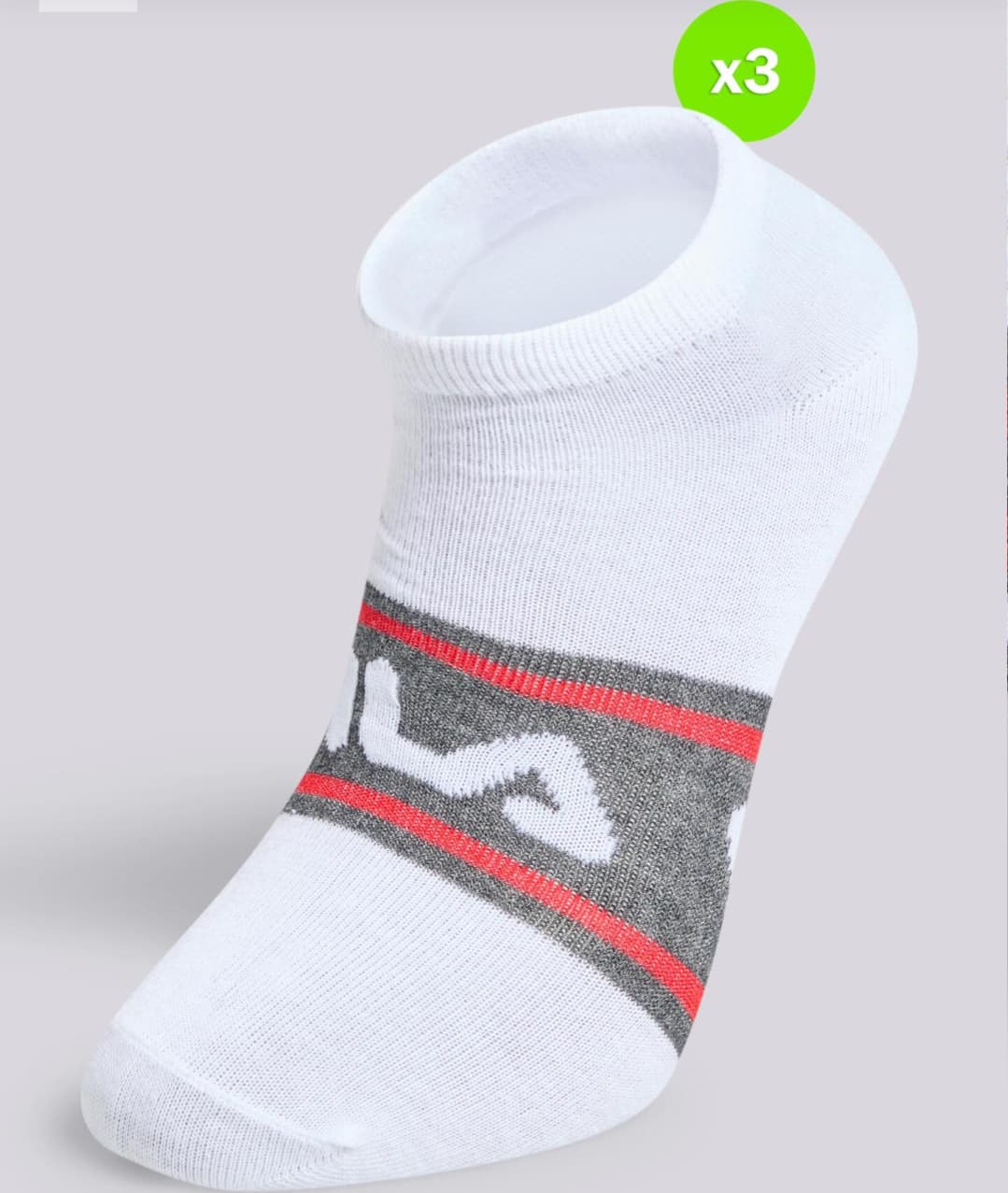 Pack 3x calcetines Fila Peppino (varios colores)