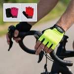 Guantes de Ciclismo Cortos Hombre Mítical – Transpirables con Palma Acolchada