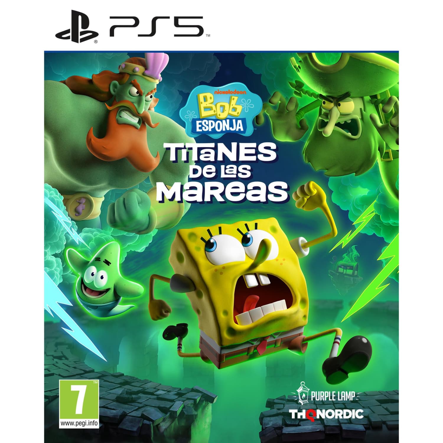 Bob Esponja: Titanes de las Mareas para PS5