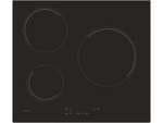 Placa vitrocerámica - Candy Timeless CH63CC/4U2, 3 Zonas, Zona grande 25 cm, Float glass, 60 cm, Negro, recoger gratis