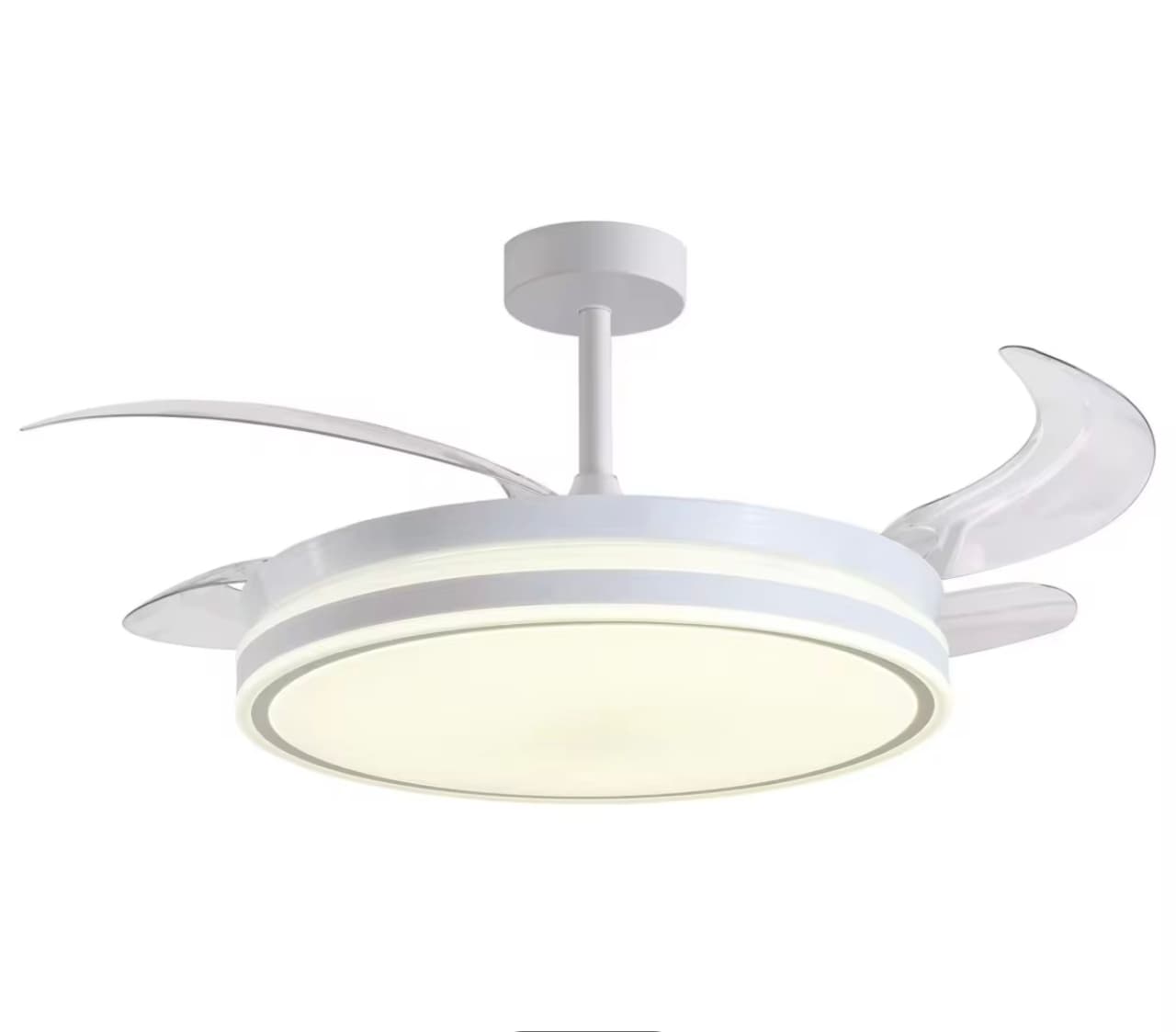 BEL AIR HOME - Ventilador de Techo ATENAS con Motor DC Silencioso - 108 cm de Diámetro, 3 Temperaturas de Luz