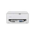 Impresora multifunción tinta - Canon PIXMA TS6550i, WiFi, Pantalla OLED de 1.42", Doble Cara, Blanco