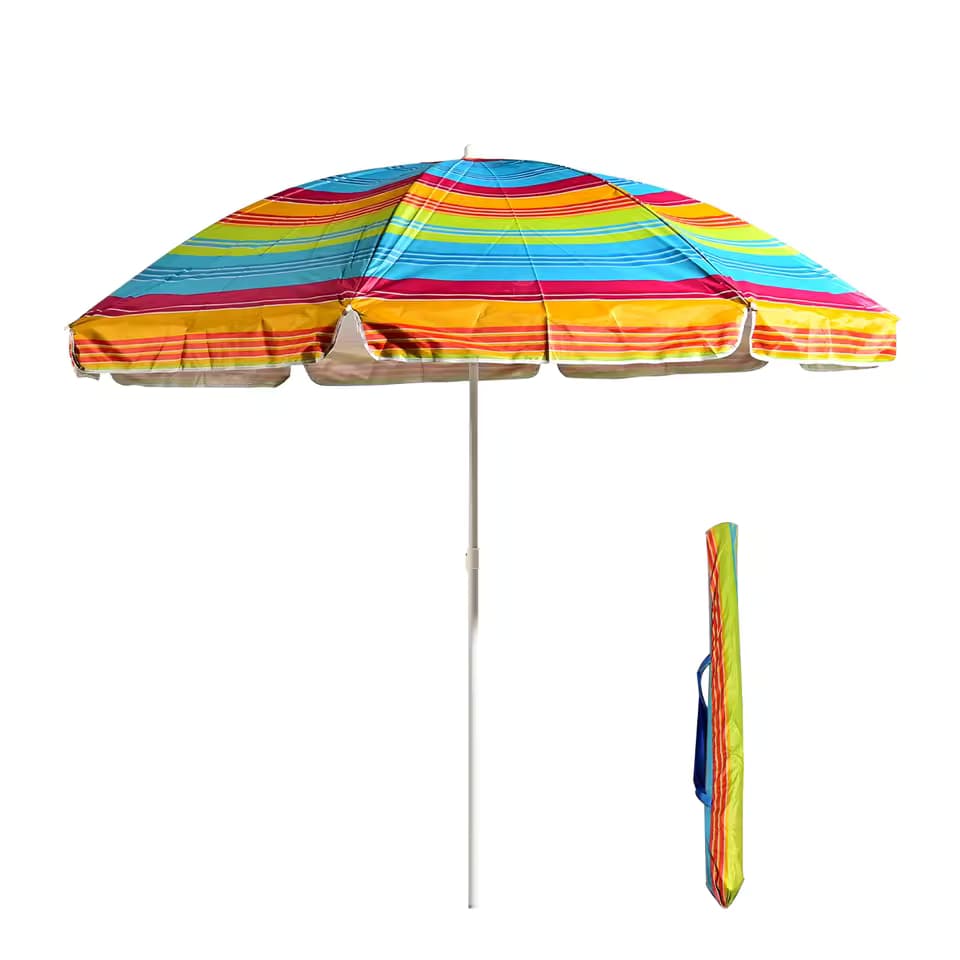 Sombrilla de playa de 160cm en varios colores
