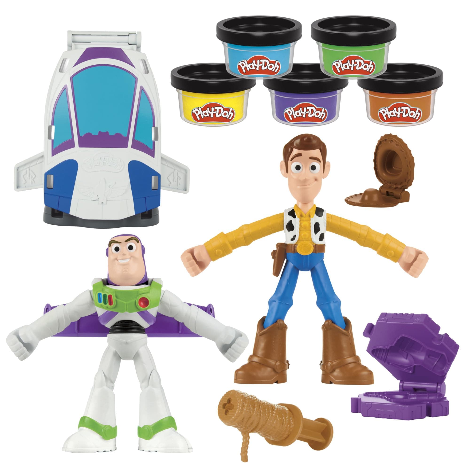 Play-Doh Toy Story, Creaciones Espaciales, Manualidades, Juguetes Disney para Niños de 4 Años en adelante