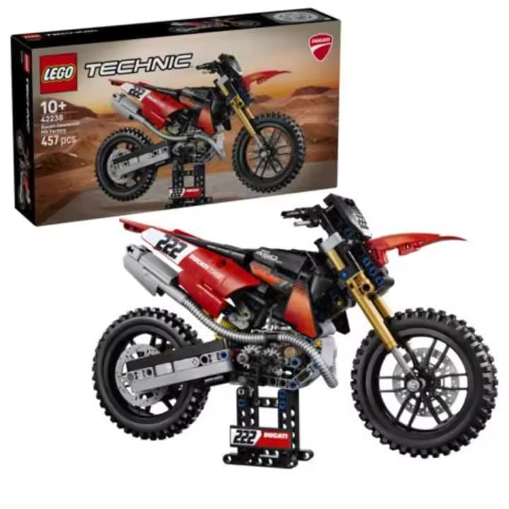 LEGO 42238 Technic Moto Ducati Desmo450 MX Factory