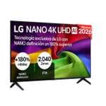 LG 43NU800B6LC - TV 43", Nano 4K UHD AI, Smart TV, WebOS 25 (Actualizable), Procesador Alpha 7 Gen9 AI, 144Hz, HDR10 y Dolby Digital Plus