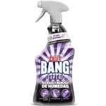 Cillit Bang Manchas de Humedad y Suciedad, potente limpiador juntas negras, baño, cocina, formato spray, 750 ml