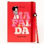 Mr. Wonderful - Mafalda - Set de Agenda Anual 2026 Tamaño Pocket A5 - Vista Semanal + Bolígrafo Borrable