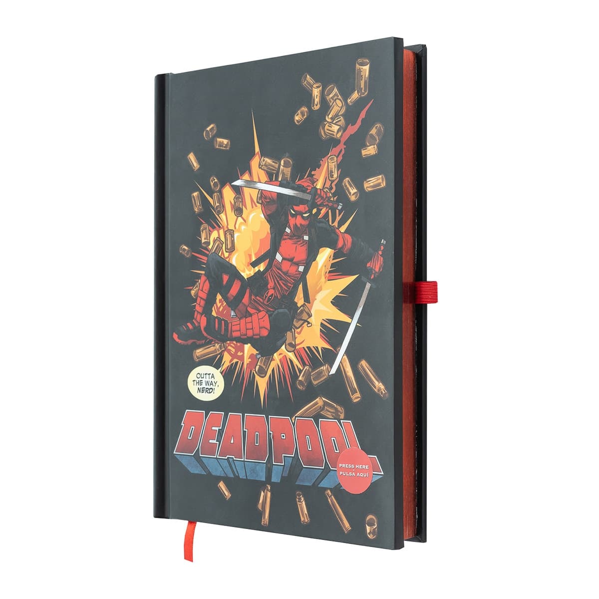 Cuaderno A5 con luz Deadpool 3 Erik (recogida en tienda para no pagar envío