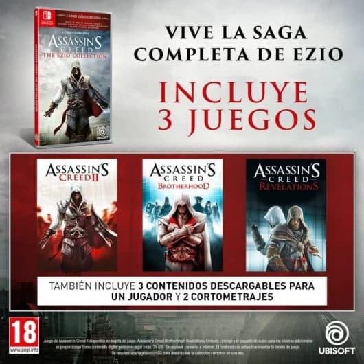 Assassin's Creed EZIO COLLECTION, Anniversary Edition Mega Bundle, III Remastered, Shadows, Rayman: 30th Anniversary, South Park, Amnesia