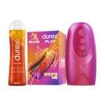 Masturbador automático masculino DUREX Resistente al agua + Lubricante
