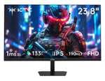 KTC Monitor Gaming de 24 Pulgadas, Fast IPS 190Hz, 1ms, 1080P FHD 1920 x 1080, Free Sync & G-Sync, 133% sRGB, HDR10