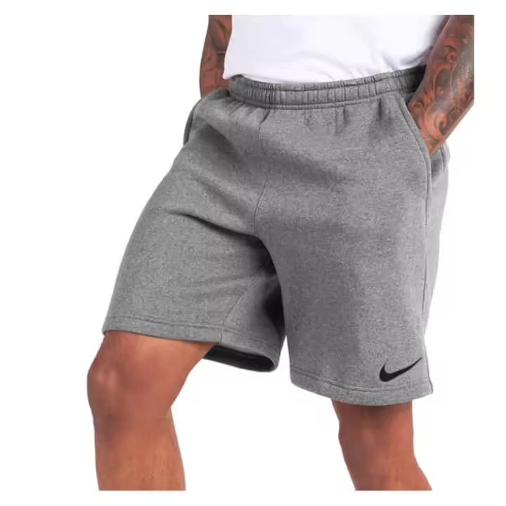 Nike Pantalón Deportivo Corto Park 20 para Hombre, Gris (S hasta 2XL)