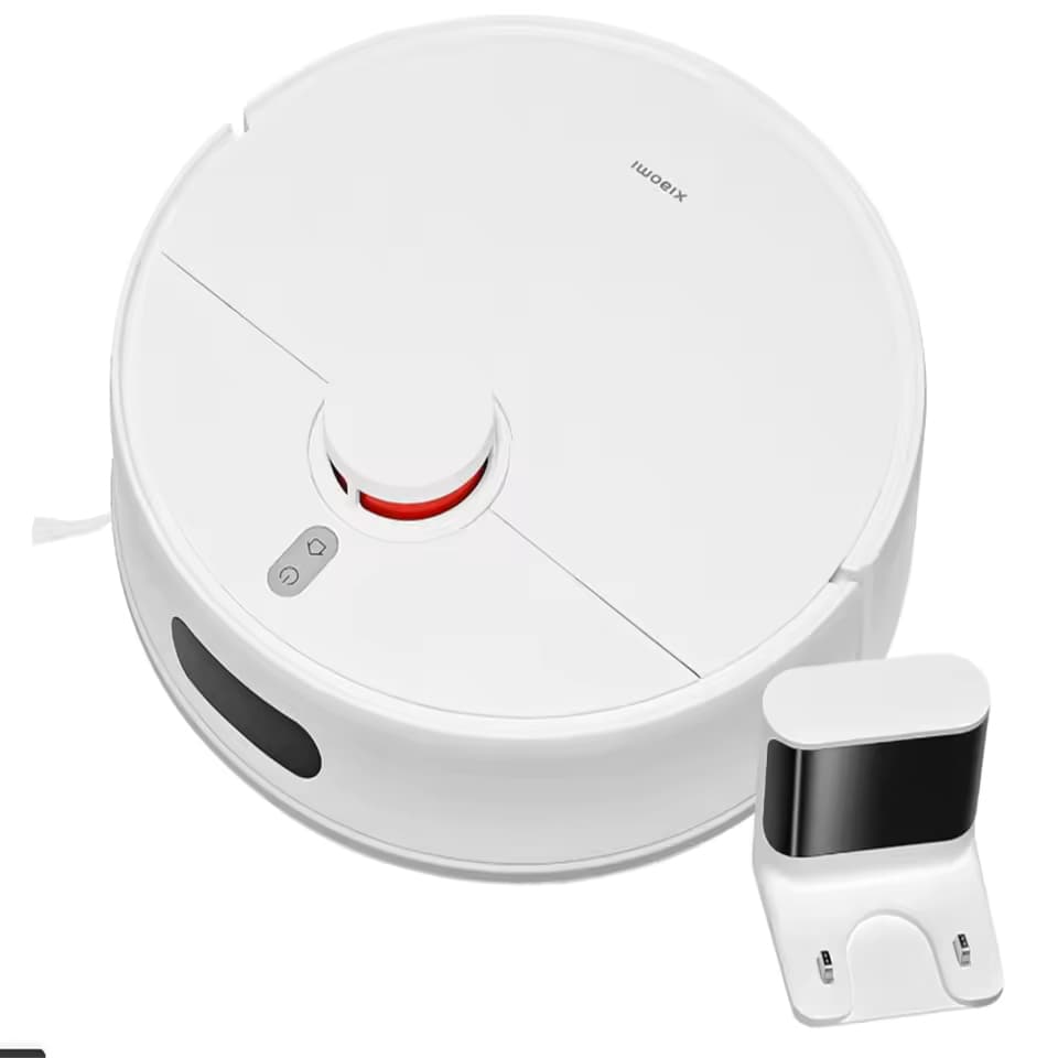 Xiaomi Robot Vacuum S40C, Potente ventilador de succión 5000 Pa, Depósito de agua y depósito de polvo de alta capacidad